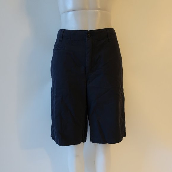 NWT Mens Em's of Masons Navy Blue Cotton Flat Front Public Pop Chino Shorts 36 * - Picture 4 of 7